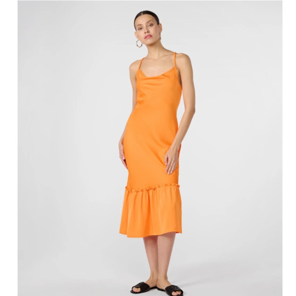 Karl Lagerfeld Ruffle bottom dress